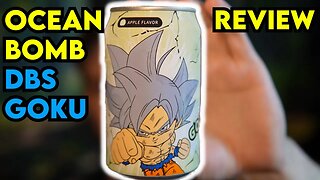 Ocean Bomb DRAGON BALL SUPER Sparkling Drink Review