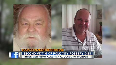 Second victim of Polk City robbery dies