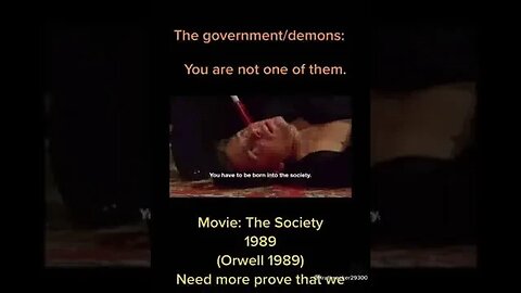 Revelation of the Method | The Society | 1989If you haven't seen the movie, it's an 80's cult horror