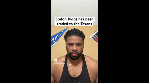 Stefon Diggs has been traded to the Texans