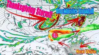 A Thanksgiving Storm Coming, Blockbuster Snow, Severe Weather, Tropical System - The Weatherman Plus