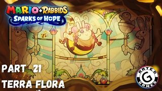 Mario + Rabbids Spark of Hope Gameplay - No Commentary Walkthrough Part 21 - Terra Flora