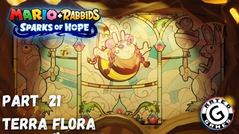 Mario + Rabbids Spark of Hope Gameplay - No Commentary Walkthrough Part 21 - Terra Flora