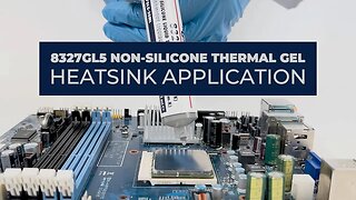 8327GL5 Non-Silicone Thermal Gel Heatsink Application