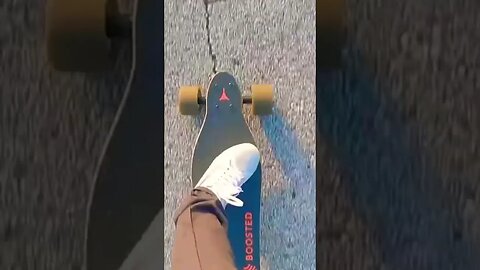 Boosted Board Around My Neighborhood On A Cool Winter Day. #boostedboard #esk8 #eskate