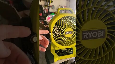 This New Ryobi Fan Is Cool #shorts #ryobi