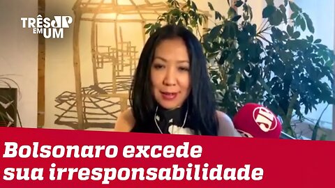 #ThaísOyama: Presidente poderia pedir aos filhos que filmassem hospitais de campanha