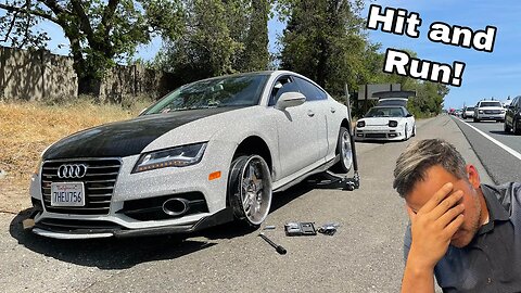 Messed Up Both Cars In One Week | Got Hit On The Freeway Had to Chase Them Down