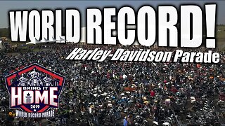 Harley-Davidson World Record Parade - Paris Texas 2019