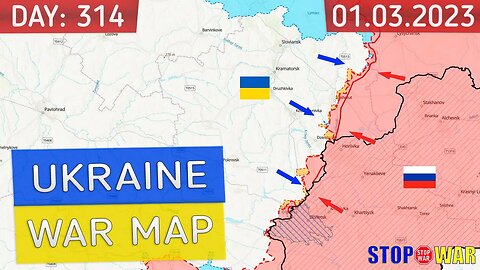 Ukraine war map: Success near Kreminna. A new attack on Kharkiv in 2023?