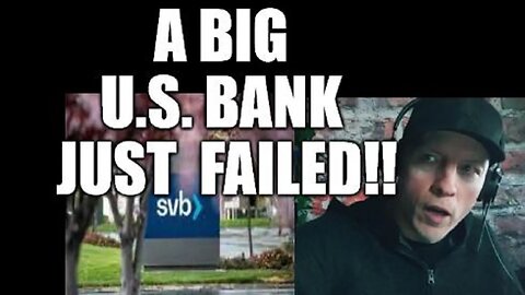 A BIG U.S. BANK JUST FAILED!! IS THIS THE BEGINNING OF THE NEXT FINANCIAL CRISIS?