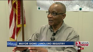 Mayor signs Landlord Registry