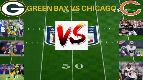 Green Bay Packers VS Chicago Bears NFL Week 2- Packers rebound for BIG WIN!!!