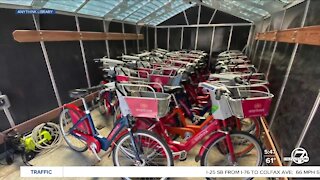 Anythink Library in Commerce City loaning out bikes
