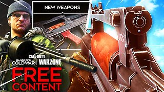 *NEW* SEASON 1 UPDATE in BLACK OPS COLD WAR! Free DLC Weapons, Warzone Map, Rank Progression & More