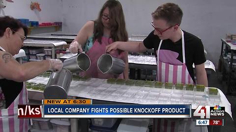 Local Candle Company says it's being copied