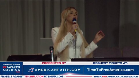 Julea Flynn Sings the National Anthem | ReAwaken America Tour Ohio