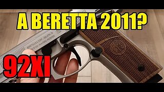 Beretta 92XI SAO Launch Edition - Beretta's 2011