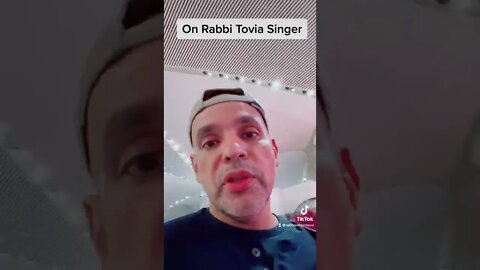 On Rabbi Tovia Singer