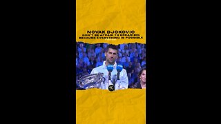 @djokernole Don’t be afraid to dream big because everything is possible. #novakdjokovic 🎥 @wwos