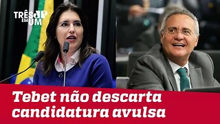 Simone Tebet não descarta candidatura à presidência do Senado avulsa