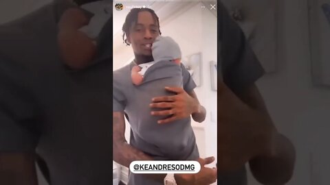 SouljaBoy aka Draco the first to put his baby in a shirt