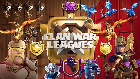 1st CWL Attacks clash of clans