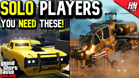 10 Things Every SOLO Player NEEDS In GTA Online!