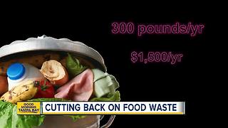 Cutting back on food waste