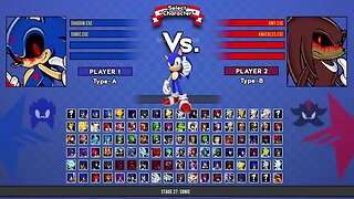 Shadow exe VS Amy exe & Knuckles exe I Sonic Battle MUGEN HD