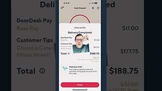 Highest Paying Order on Doordash #shorts #trending #doordash