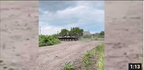 Ukrainian troops seen in the north of the Kherson region