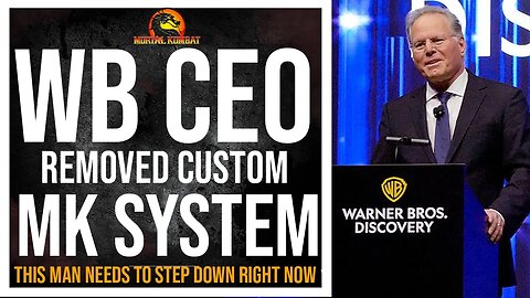 Mortal Kombat 12: WB Discovery CEO REMOVES Customization System Because Of This Reason SMH!