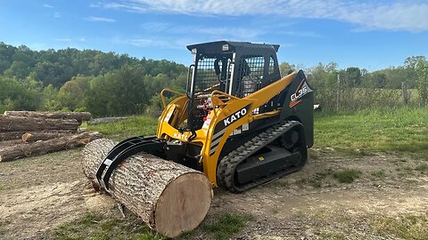 Putting The New Track Loader To Work, KATO CL35