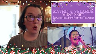 Katrina Velarde | "O Holy Night" (live from New Frontier Theater) [Reaction]