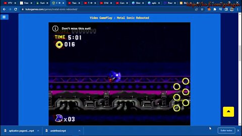 Transmissão ao vivo de Tempo final METAL SONIC REBOOTED