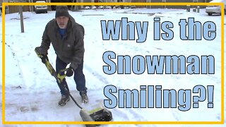Clearing the SNOW! | Ryobi Expand-It Power Snow Thrower Attachement | 2021/46