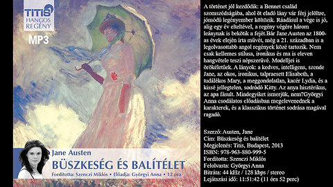 Austen, Jane: Büszkeség és balítélet. Titis, Budapest, 2013