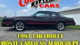 1987 Chevrolet Monte Carlo AeroCoupe