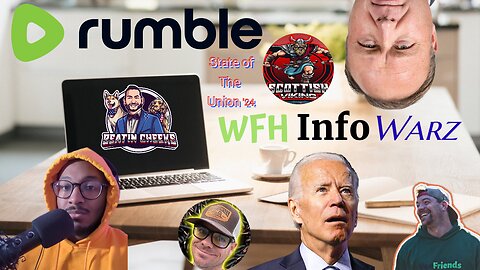 WFH InfoWARZ SOTU Watch Party Edition (18+) ft. PudgeTV, BLM, R3KONTEK, Beatin Cheeks