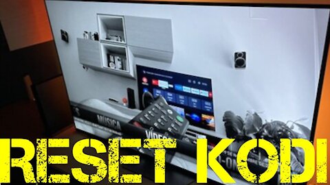 How to reset KODI ALL VERSIONS (Easy)