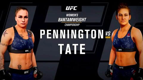 EA Sports UFC 3 Gameplay Miesha Tate vs Raquel Pennington
