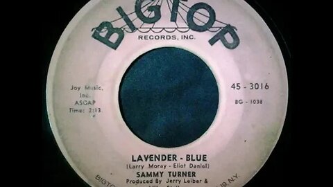 Sammy Turner – Lavender - Blue