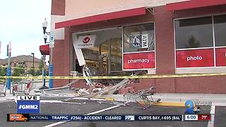 Vehicle slams into CVS store in Odenton