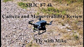 SJRC F7 4k Camera and Manuverability Review, Fly with Mike
