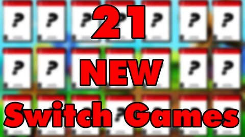 21 BRAND NEW Nintendo Switch Games LEAKED!