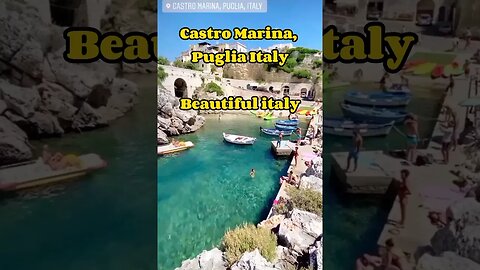 Castro Marina, Puglia Italy #shorts #puglia #italy #castromarina