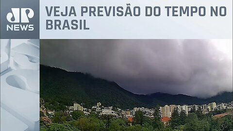 Tempo instável e muitos temporais no Brasil nesta sexta-feira (17)