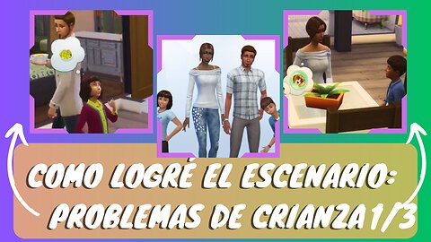 Criando Sims: Desafíos - juego de escenarios (Parte 1/3)