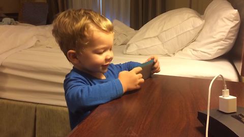 "A Tot Boy Tries to Get Siri To Show Him A "Monster Truck Video”"